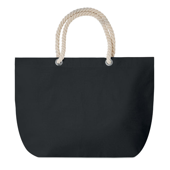 MENORCA Beach Tote Bag / Shopping Bag In Cotton With Cord Handle 220gsm