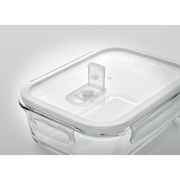 PRAGA LUNCHBOX Glass Lunch Box With Air Tight Locking Lid