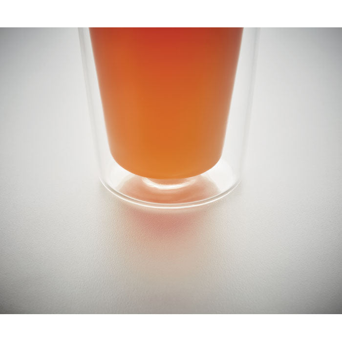 BIELO Double Wall Glass Tumbler With Silicone Lid