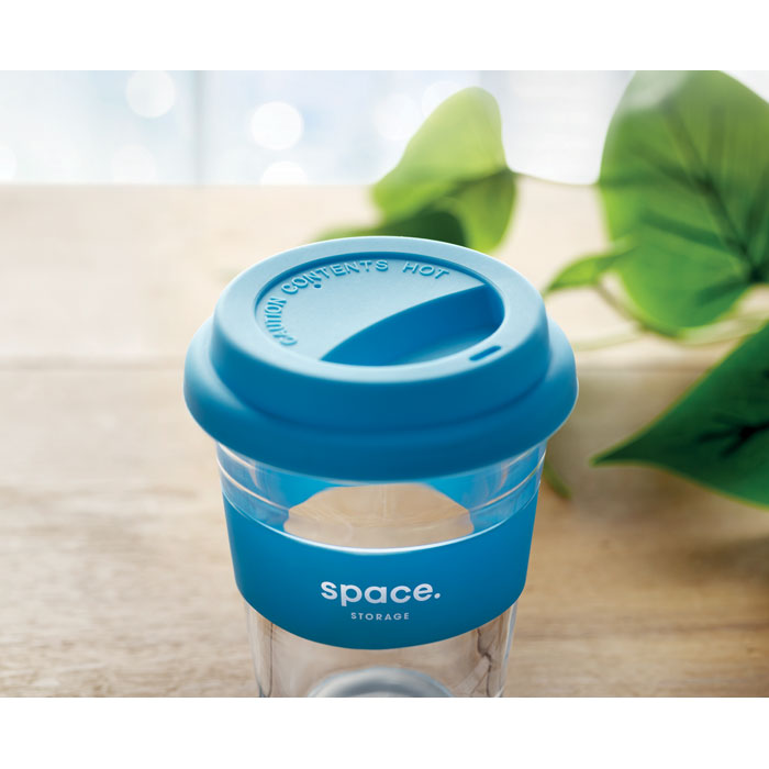 ASTOGLASS Glass Tumbler With Grip